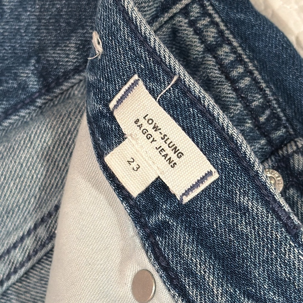 Madewell low slung baggy jeans - Picture 8 of 14